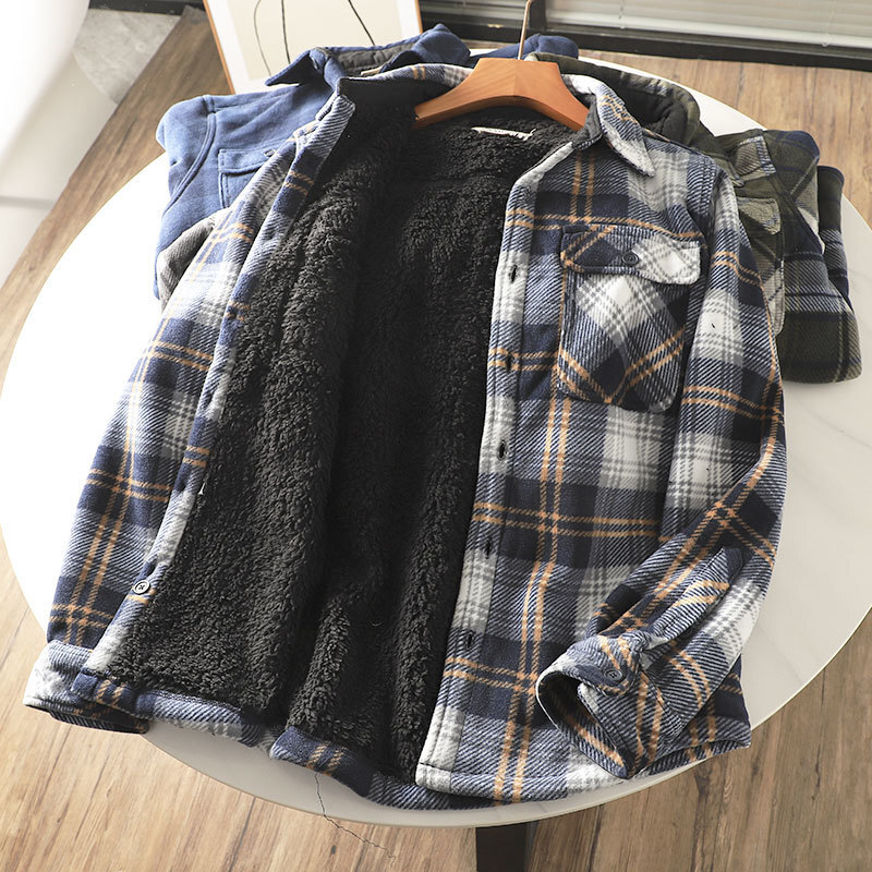 남성용 헤비웨이트 플란넬 격자 무늬 셔츠, 따뜻한 셰르 - Flannel Plaid Shirt Heavy Weight 리뷰 및 가격
