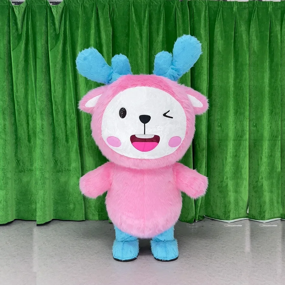다채로운 색상의 풍선 곰/사슴 마스코트 의상, 성인용, - Suits 리뷰 및 가격
