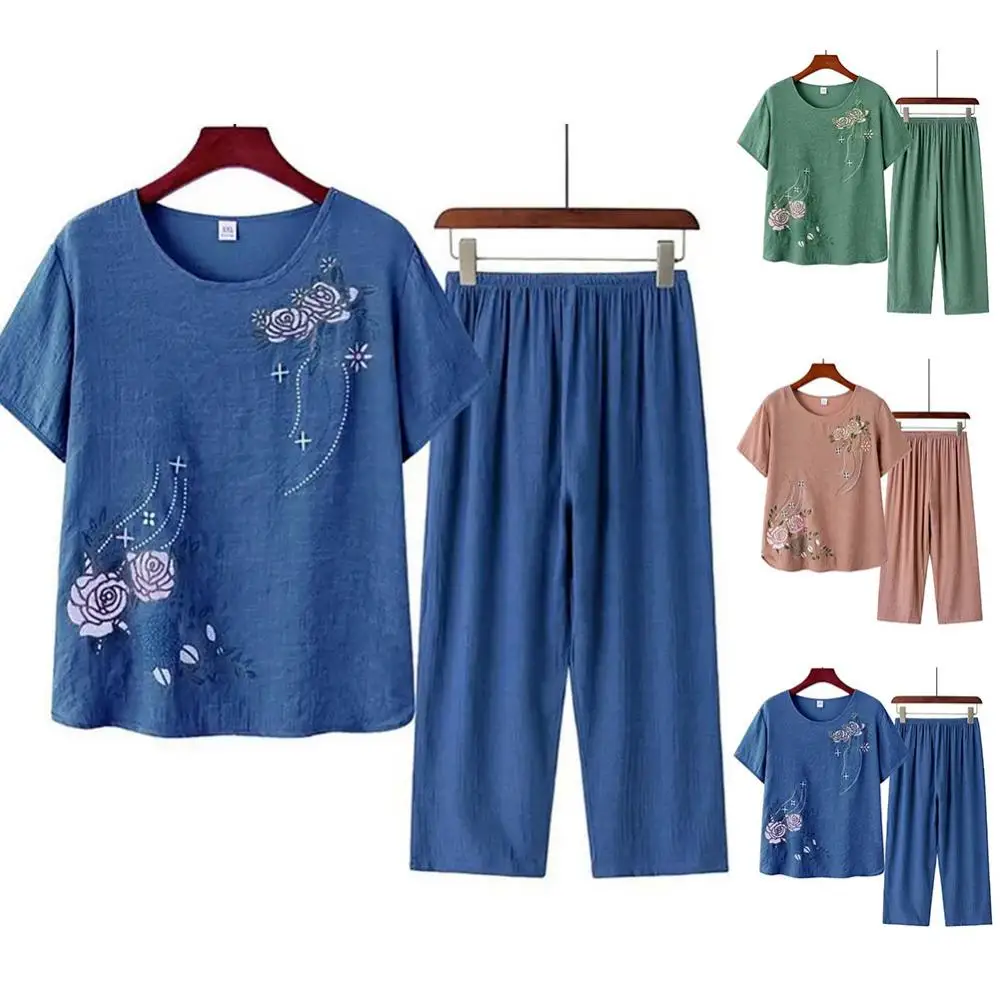 중년 노인 여성 반팔 티셔츠 어머니 정장 느슨한 대형  - Mens Linen Shirt Long Sleeve 리뷰 및 가격